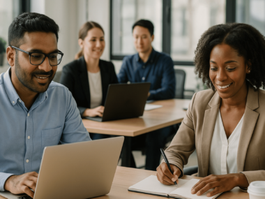 International professionals working in the USA through H1B visa sponsorship in 2025